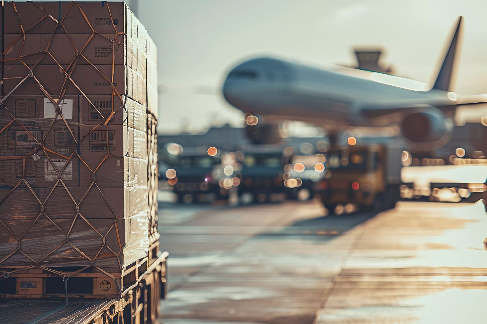 Operación logística internacional de freight forwarding